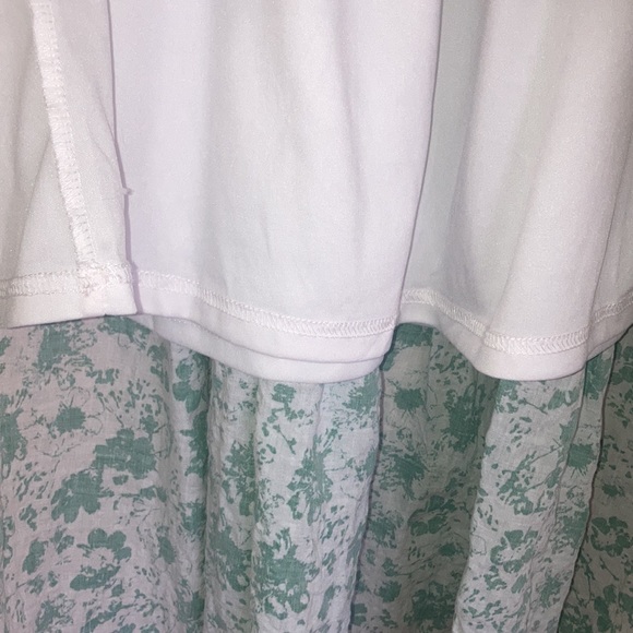 Aakaa Maxi Skirt Full A-Line Modest Cottagecore Tiered - Picture 4 of 6